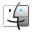 Finder Cristal Icon 32x32 png